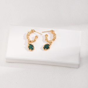 silver earring
